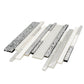 White Silver 12x12 Polished, Textured, Foiled Stone Sticks, Linear Mosaic Tile
