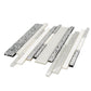 White Silver 12x12 Polished, Textured, Foiled Stone Sticks, Linear Mosaic Tile - Sample