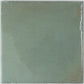 Soft Sage Green 8x8 Glossy Porcelain Zellige Square Subway Tile