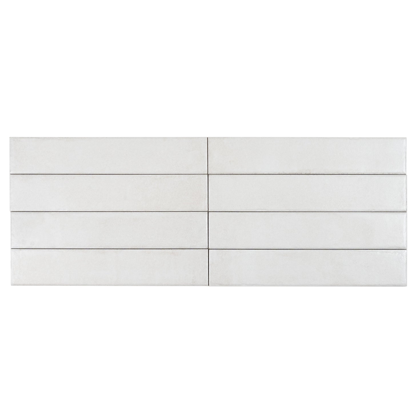 Crisp White 3x16 Matte Porcelain Subway Tile