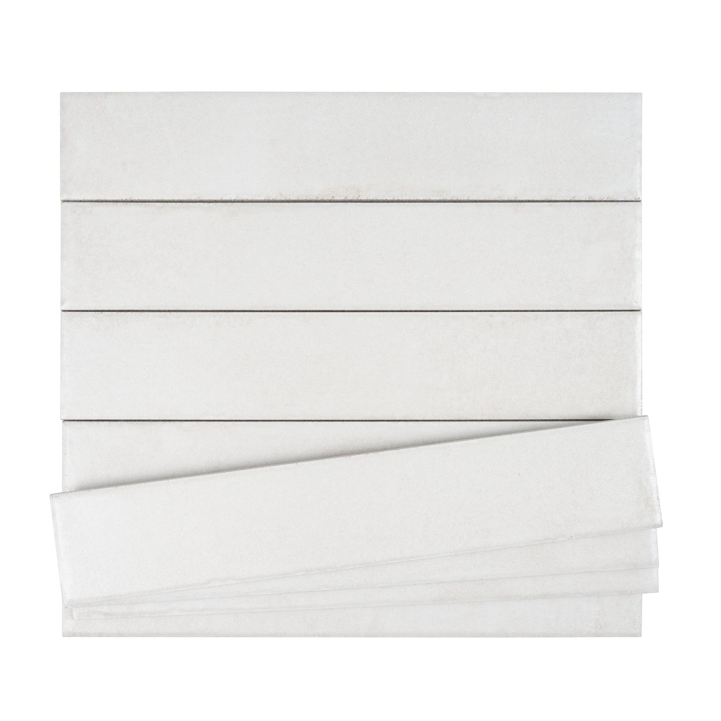Crisp White 3x16 Matte Porcelain Subway Tile - Sample