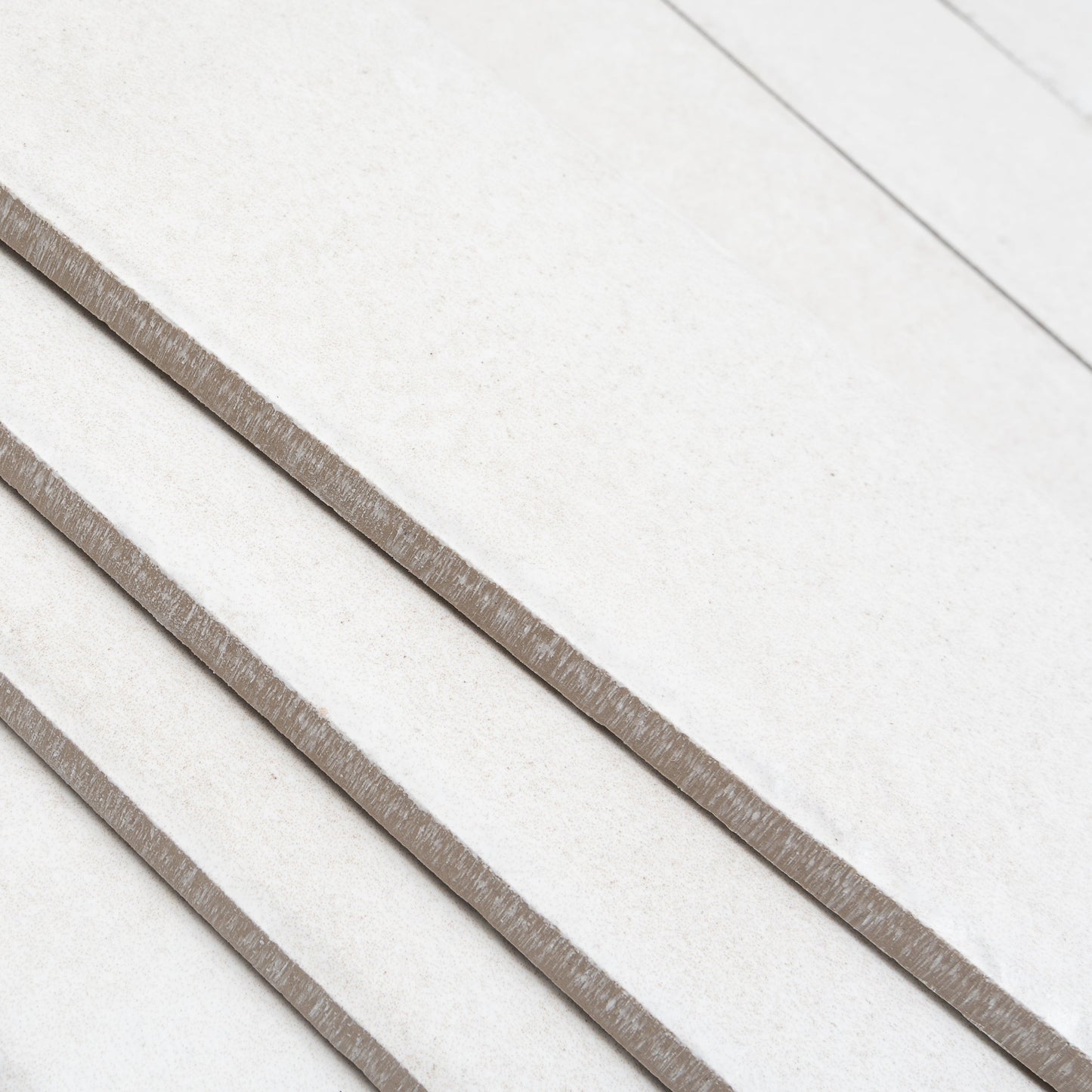 Crisp White 3x16 Matte Porcelain Subway Tile - Sample