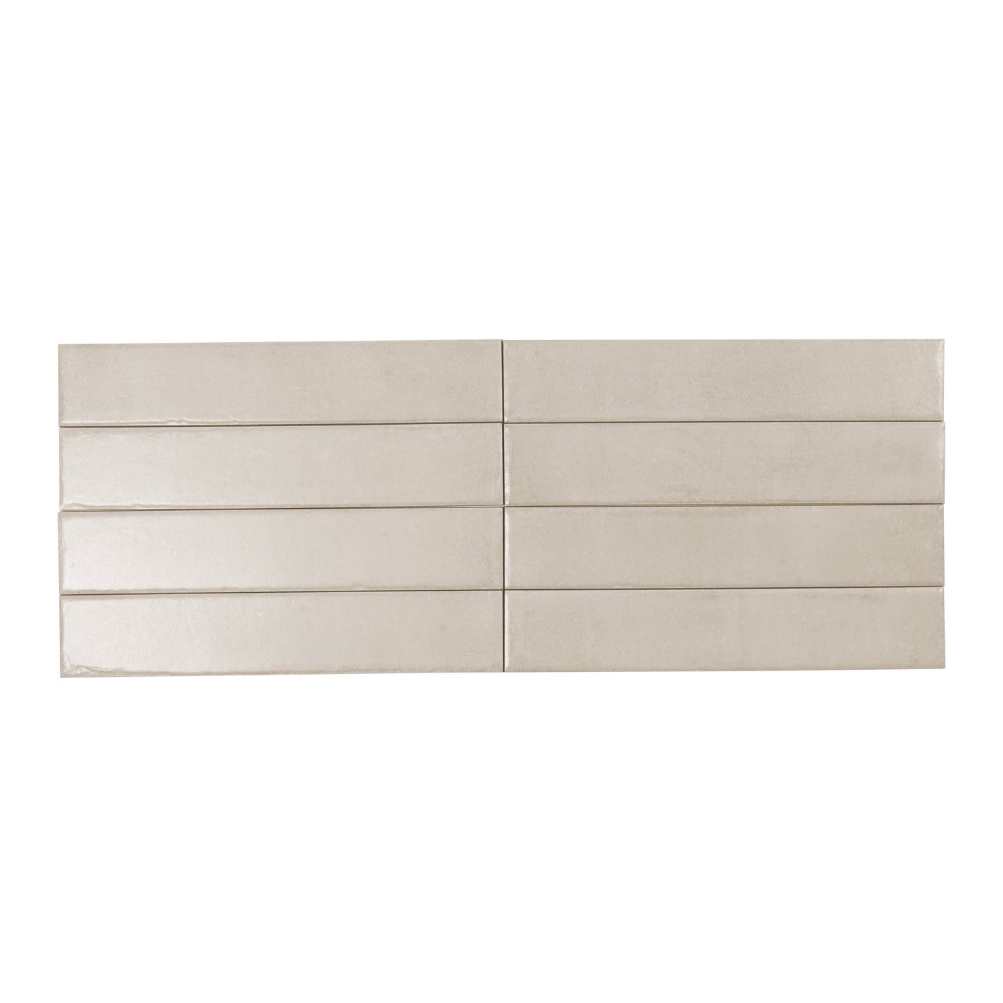 Soft Gray 3x16 Matte Porcelain Subway Tile - Sample