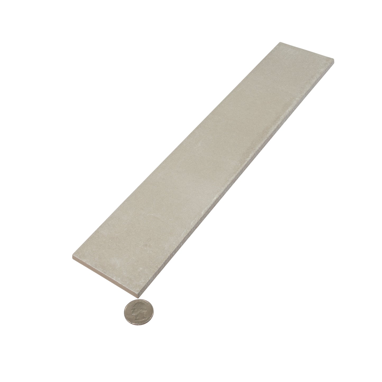 Soft Gray 3x16 Matte Porcelain Subway Tile - Sample