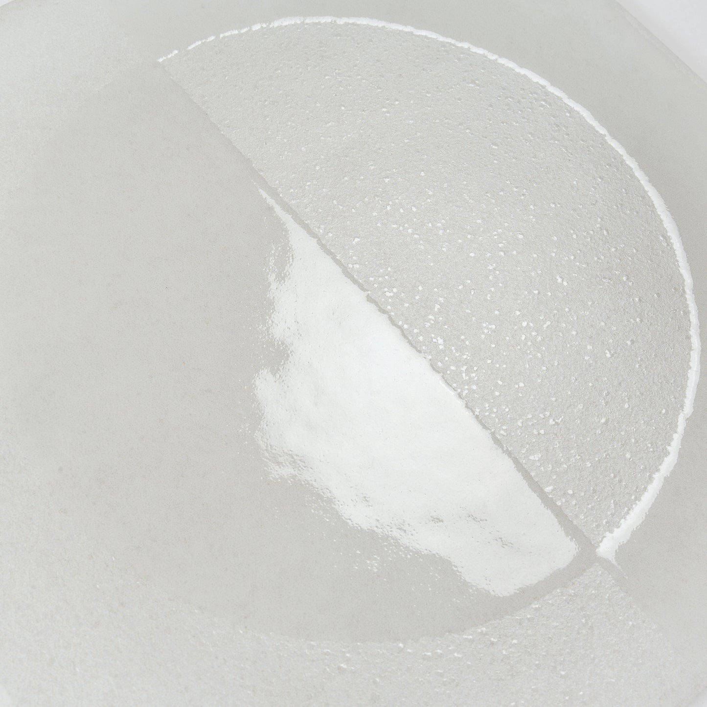 Crisp White 8x8 Matte, Glossy Porcelain Square Motif Tile