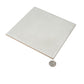 Crisp White 8x8 Matte, Glossy Porcelain Square Motif Tile - Sample