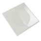 Crisp White 8x8 Matte, Glossy Porcelain Square Motif Tile