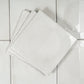 Crisp White 8x8 Matte, Glossy Porcelain Square Motif Tile