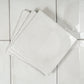 Crisp White 8x8 Matte, Glossy Porcelain Square Motif Tile - Sample