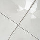 Crisp White 8x8 Matte, Glossy Porcelain Square Motif Tile - Sample