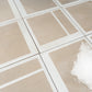 Gray Beige 8x8 Matte, Glossy Porcelain Square Motif Tile - Sample
