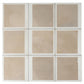 Gray Beige 8x8 Matte, Glossy Porcelain Square Motif Tile - Sample