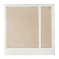 Gray Beige 8x8 Matte, Glossy Porcelain Square Motif Tile - Sample