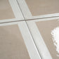 Gray Beige 8x8 Matte, Glossy Porcelain Square Motif Tile - Sample