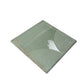Muted Sage Green 8x8 Matte, Glossy Porcelain Square Motif Tile - Sample