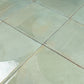 Muted Sage Green 8x8 Matte, Glossy Porcelain Square Motif Tile - Sample