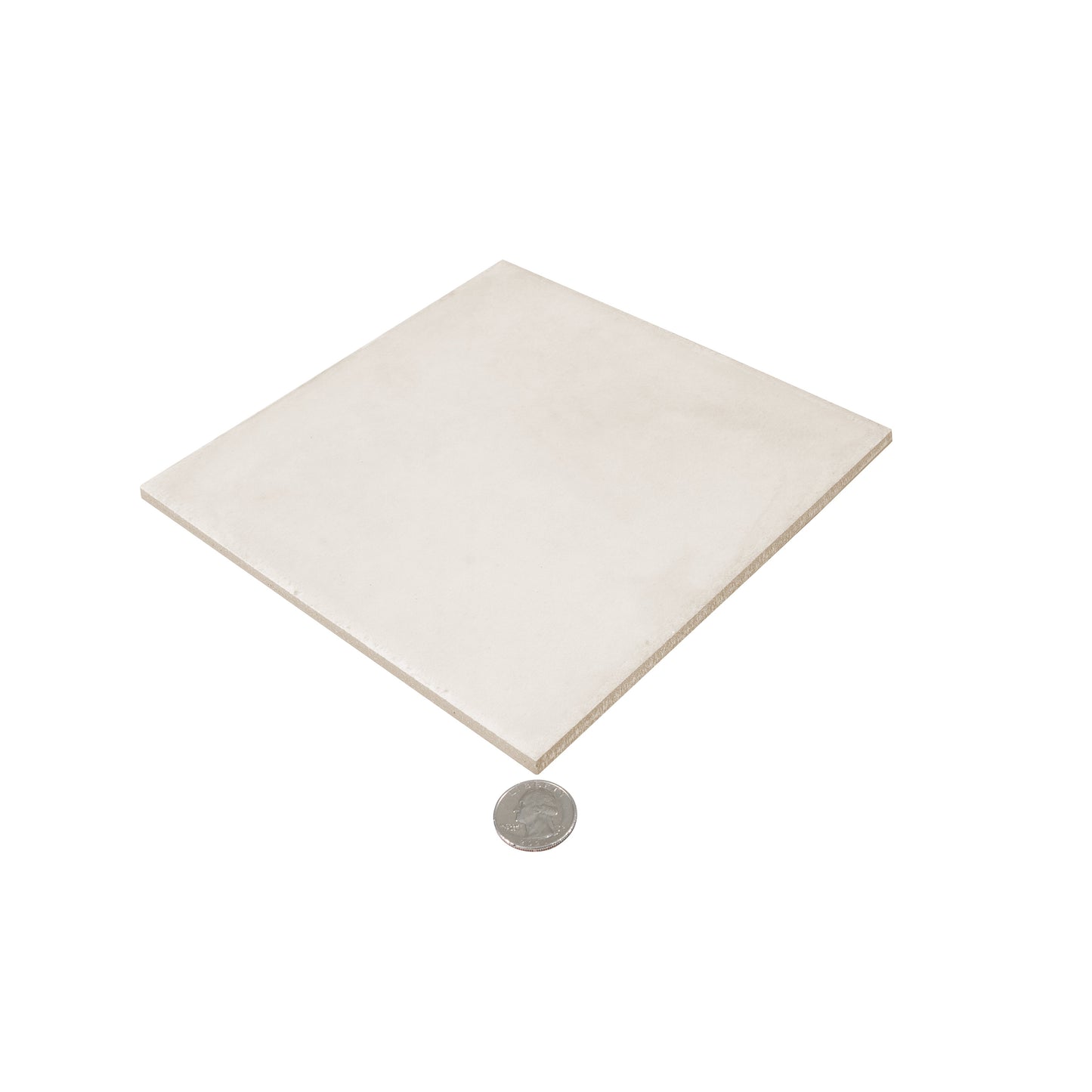 Cloud White 8x8 Glossy Porcelain Zellige Square Subway Tile