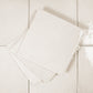 Cloud White 8x8 Glossy Porcelain Zellige Square Subway Tile - Sample