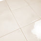 Warm Ivory 8x8 Glossy Porcelain Zellige Square Subway Tile