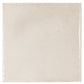 Warm Ivory 8x8 Glossy Porcelain Zellige Square Subway Tile
