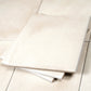 Warm Ivory 8x8 Glossy Porcelain Zellige Square Subway Tile - Sample