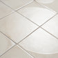 Warm Ivory 8x8 Matte, Glossy Porcelain Square Motif Tile - Sample