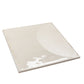 Warm Ivory 8x8 Matte, Glossy Porcelain Square Motif Tile - Sample
