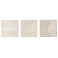 Warm Ivory 8x8 Matte, Glossy Porcelain Square Motif Tile - Sample