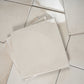 Warm Ivory 8x8 Matte, Glossy Porcelain Square Motif Tile - Sample