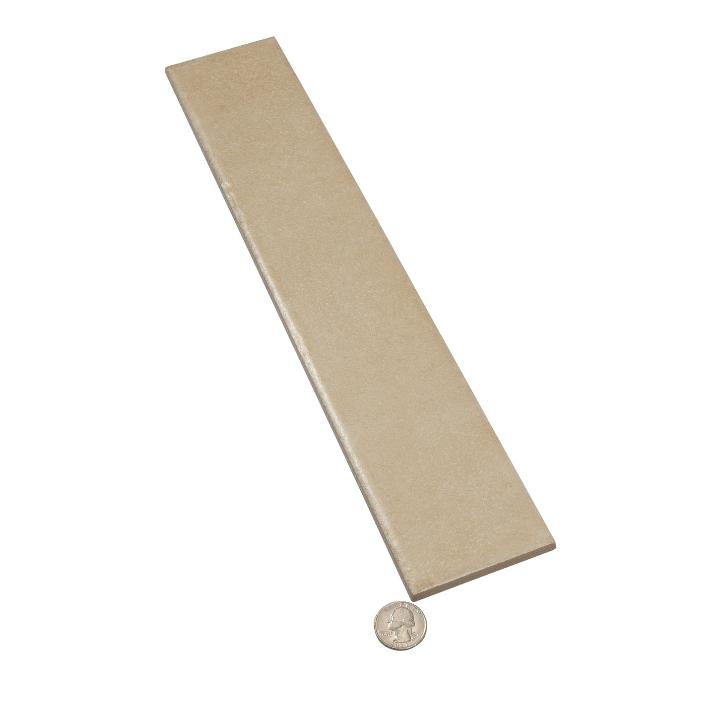 Soft Beige 3x16 Matte Porcelain Subway Tile - Sample