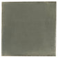 Dark Moss Green 8x8 Glossy Porcelain Zellige Square Subway Tile