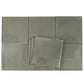 Dark Moss Green 8x8 Glossy Porcelain Zellige Square Subway Tile