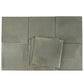 Dark Moss Green 8x8 Glossy Porcelain Zellige Square Subway Tile - Sample