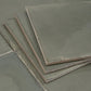 Dark Moss Green 8x8 Glossy Porcelain Zellige Square Subway Tile - Sample