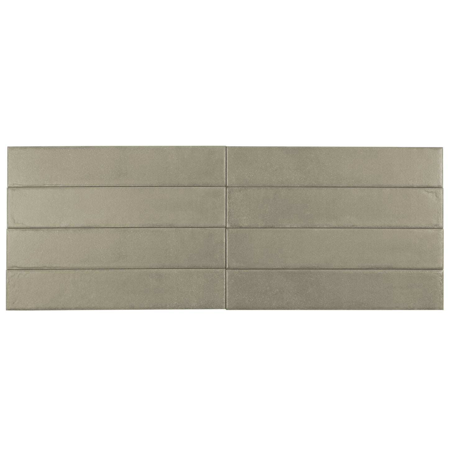 Muted Olive Green 3x16 Matte Porcelain Subway Tile