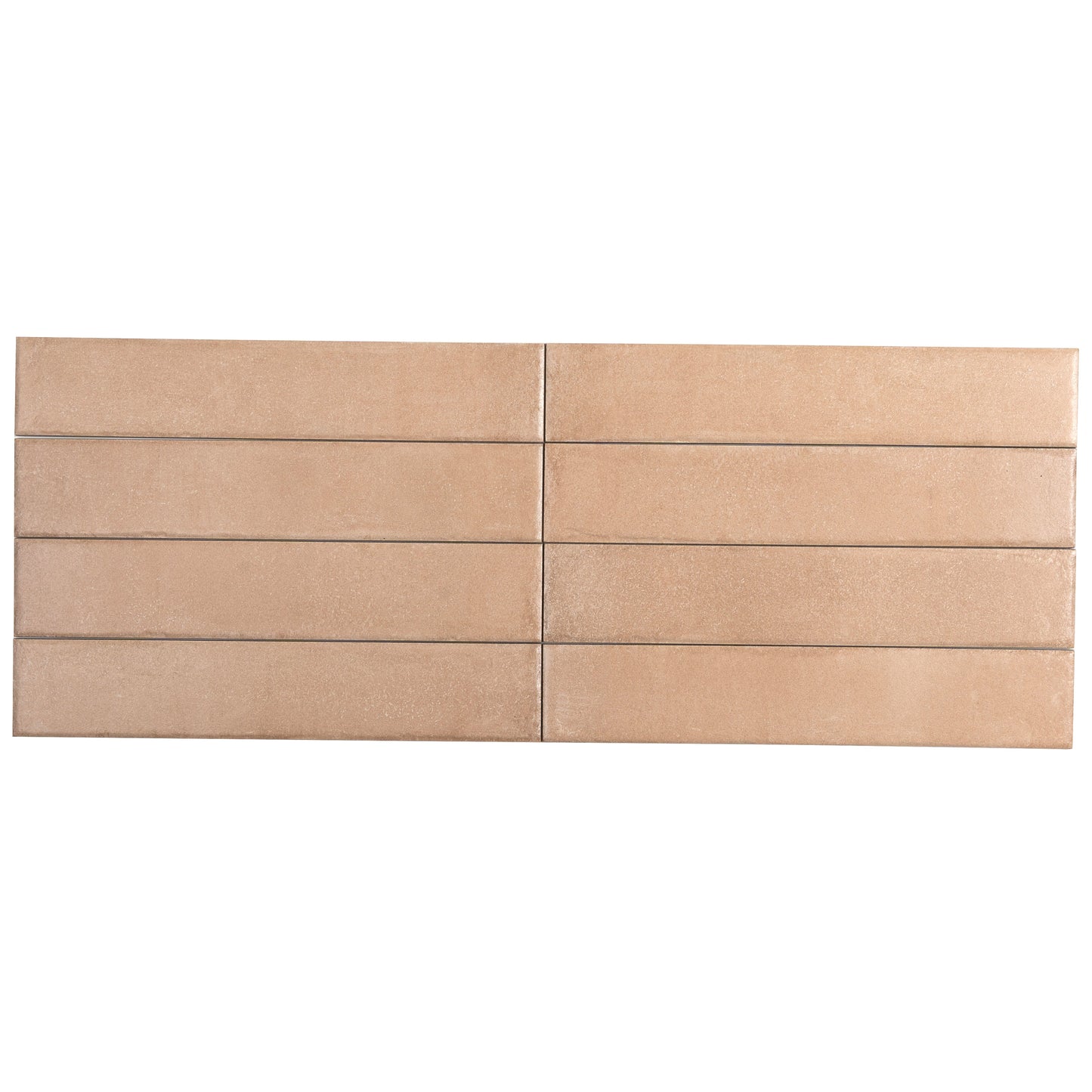 Earthy Terracotta 3x16 Matte Porcelain Subway Tile - Sample