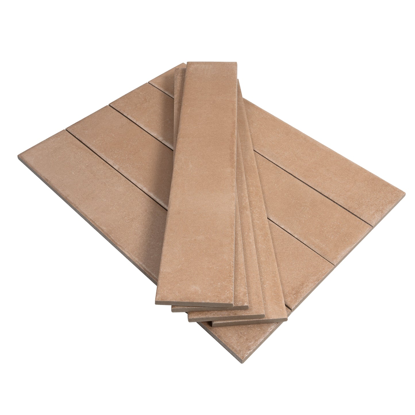 Earthy Terracotta 3x16 Matte Porcelain Subway Tile - Sample