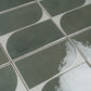 Sage Green Gray 8x8 Matte, Glossy Porcelain Square Motif Tile