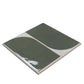 Sage Green Gray 8x8 Matte, Glossy Porcelain Square Motif Tile - Sample