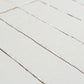 Soft White 2x16 Glossy Ceramic Zellige Subway Tile - Sample
