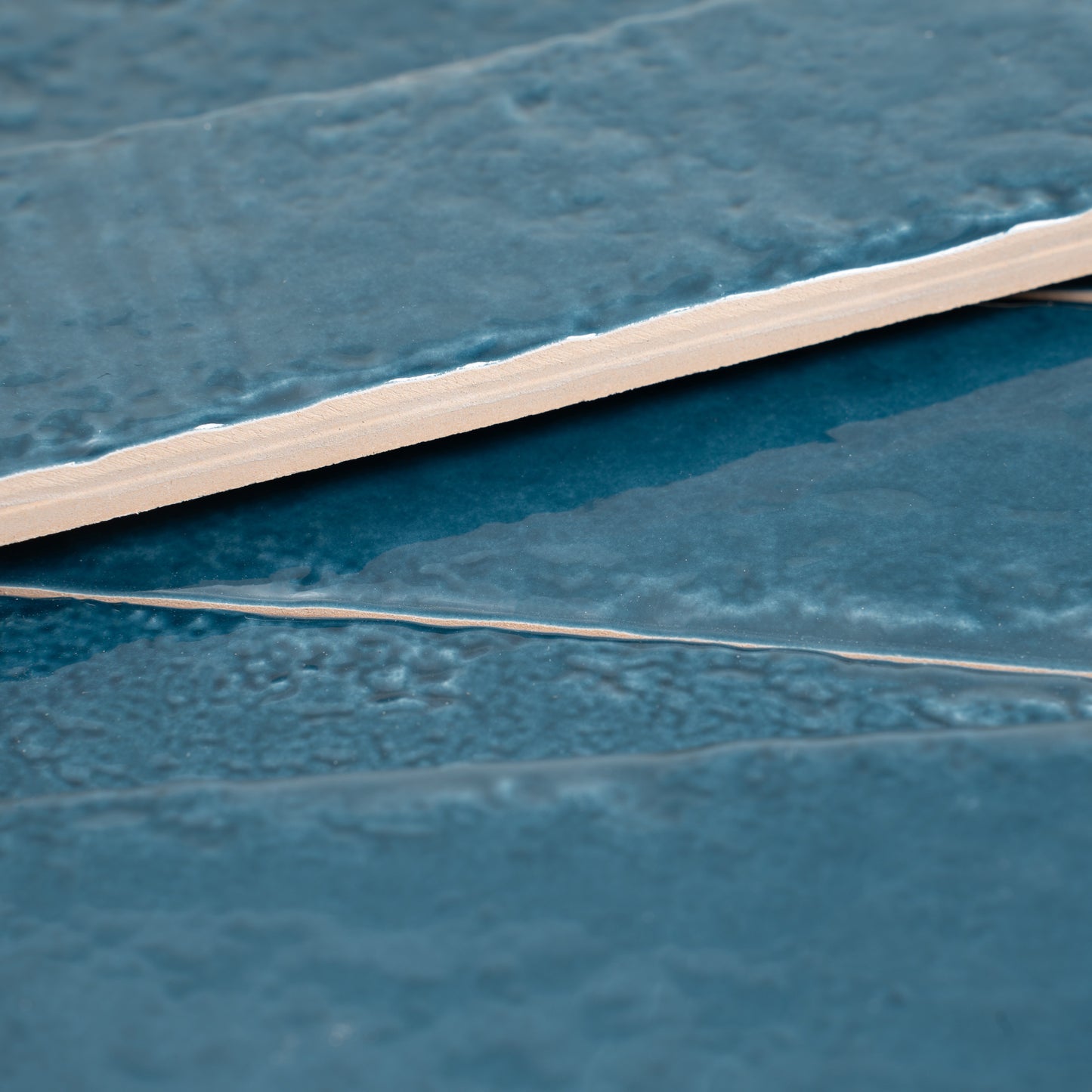 Teal Green 2x16 Glossy Ceramic Zellige Subway Tile