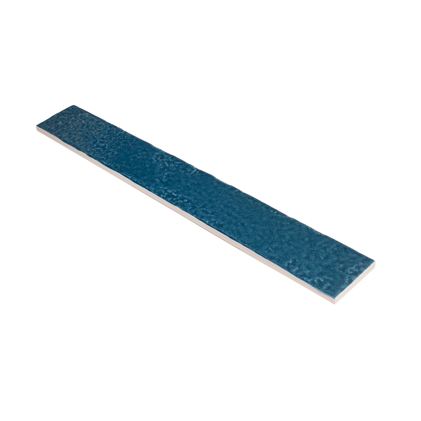 Teal Green 2x16 Glossy Ceramic Zellige Subway Tile - Sample