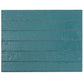 Tropical Teal 2x16 Glossy Ceramic Zellige Subway Tile - Sample