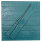 Tropical Teal 2x16 Glossy Ceramic Zellige Subway Tile - Sample