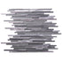 Gray 12 x 12 Glossy, Matte, Textured Glass Mosaic Tile