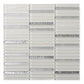 White 12 x 12 Glossy Glass Mosaic Tile