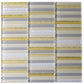 Gold 12 x 12 Glossy Glass Mosaic Tile