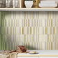 Gold 12 x 12 Glossy Glass Mosaic Tile