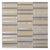 Beige 12 x 12 Glossy Glass Mosaic Tile