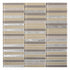 Gold 12 x 12 Glossy Glass Mosaic Tile